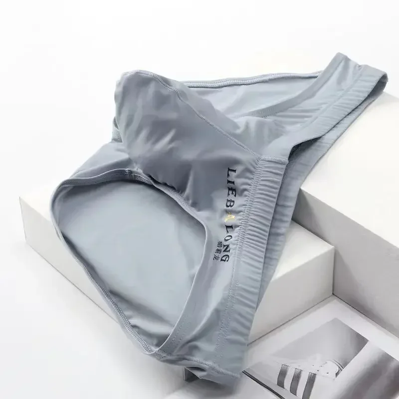 Underwear Briefs Bulge Big Penis Pouch sexi for boys Elephant Nose Sexy SeamlIce Silk Mens Male