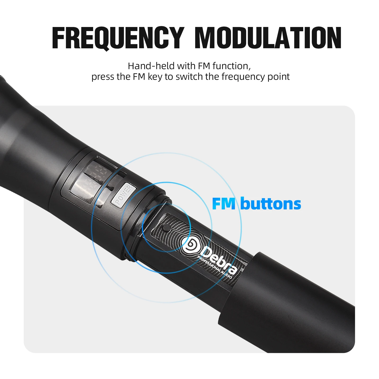 ميكروفون مؤتمرات لاسلكي Debra DU4004 UHF، UHF 4 قنوات، لافالير، سماعة رأس، ميكروفون محمول، للتدريس والكنيسة
