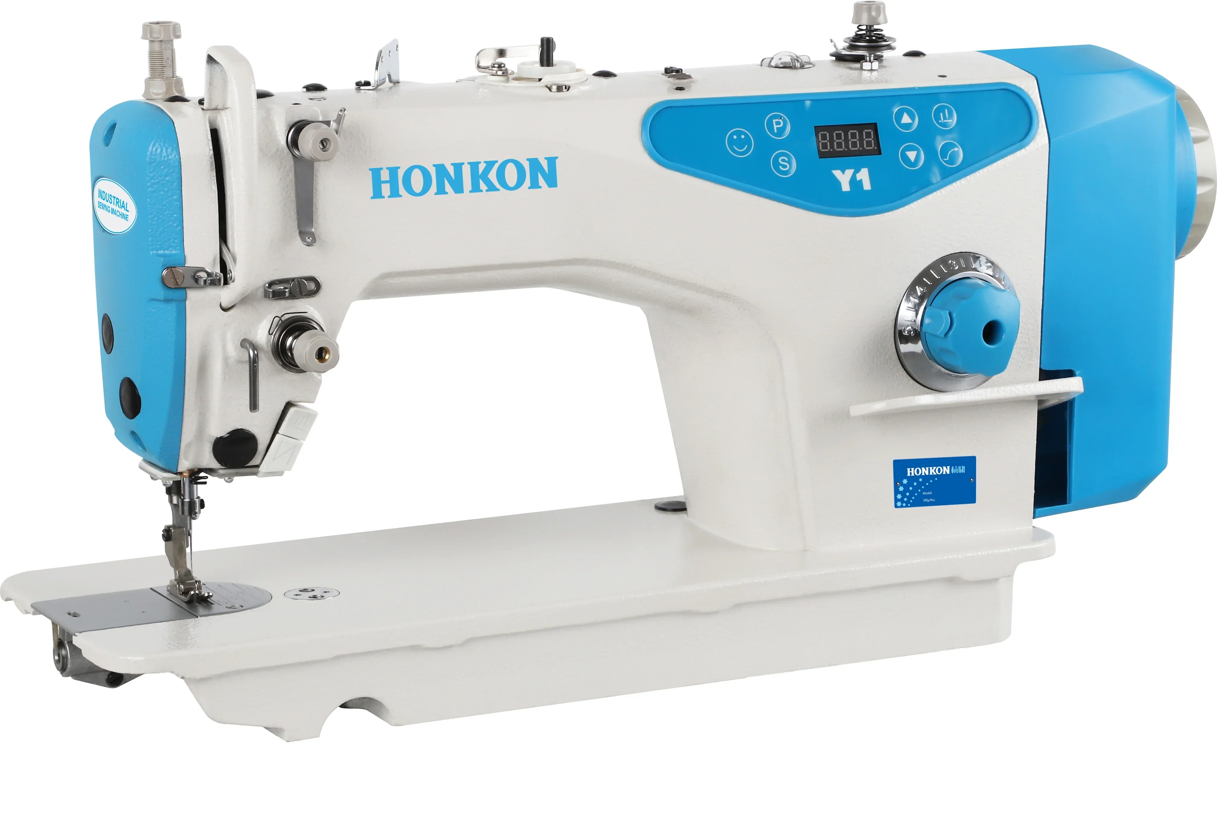 Yunyi TYPE Direct DRIVE Industrial LOCKSTITCH SEWING Machine HK Y1 NEW 13mm Max. Sewing Thickness HONKON