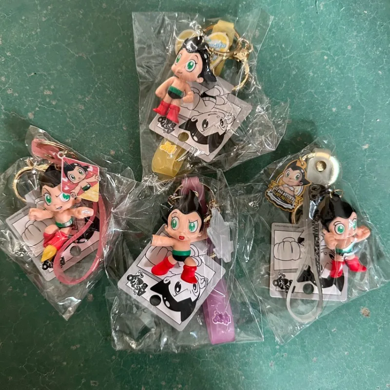 Anime Mighty Atom Figures Astroboy Key Chain Model Doll Toy Pendant Collection Ornaments Decoration Children Gifts