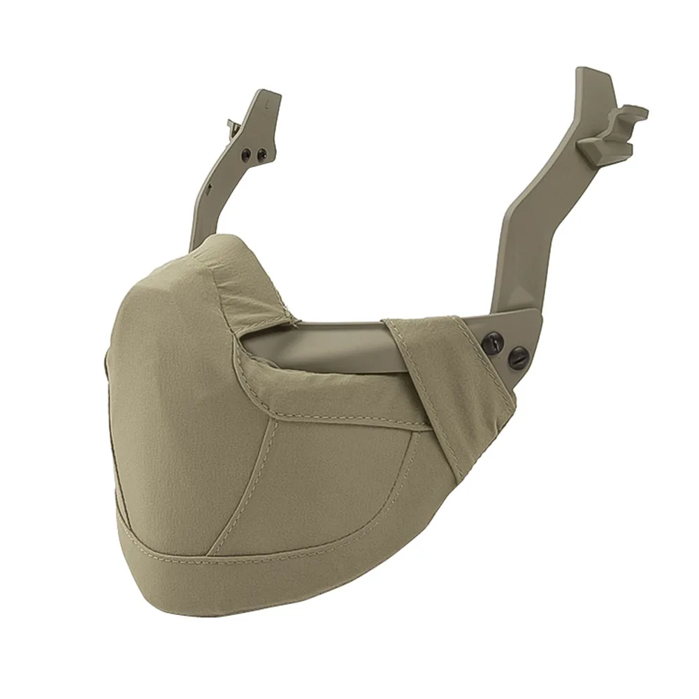 TB-FMA Outdoor Helmet Visor Half Mask Lightweight Rail Special Mask for Fask Helmet TB1513