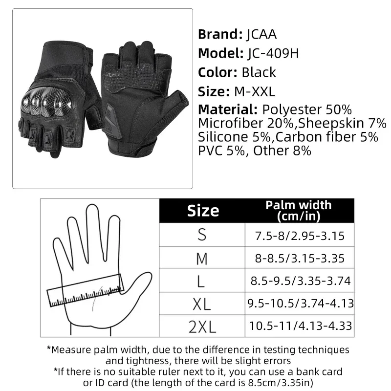 Summer Half Finger Motorcycle Gloves Men Women Genuine Leather Carbon Fiber Shell Motocross Gloves Breathable Moto Riding Gloves