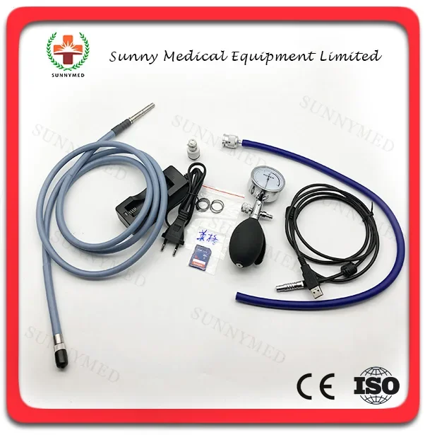 P036 Portable video flexible pet vet veterinary endoscope bronchoscope for small animal dog cat 1.2 mm working channel 3.0mm ENT