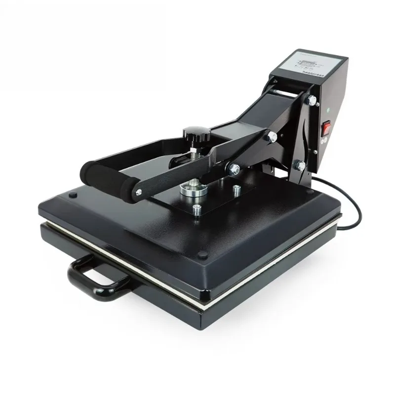 New Manual Industrial Heat Press Machine for Garment Sublimation Printing 38x38cm 1400W