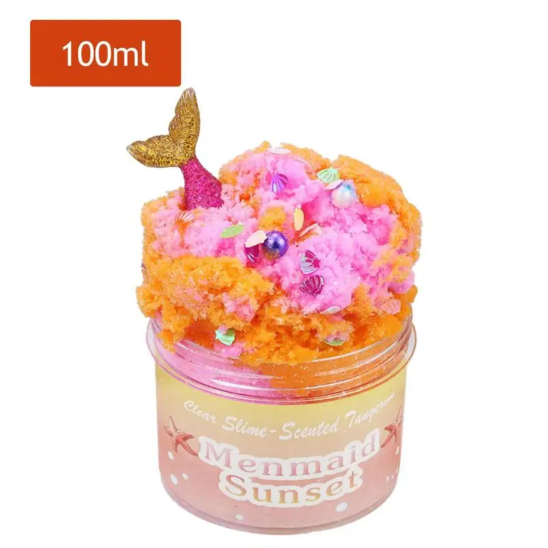 Cloud Cupcake 3.3oz Mini Butter Cartoon Stretchy Party Favors Non-sticky DIY Fluffy With Toy Decor