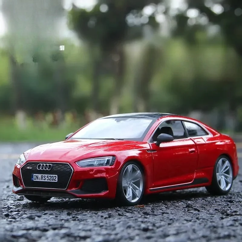 

1:24 A RS5 Coupe Alloy Car Model Diecasts Metal Toy Vehicles Car Model High Simulation Collection Childrens Toys Gift