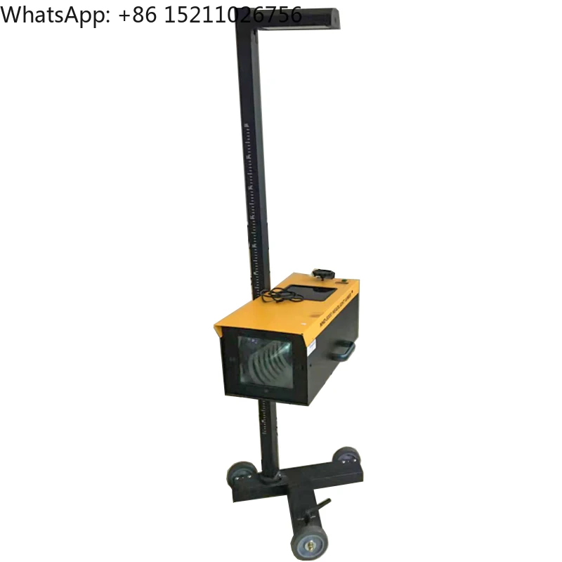 

NHD-8000 Оборудование для регулировки освещения Обнаружение фар автомобиля Тестер дальнего и ближнего света Автомобильная машина для фокусировки света