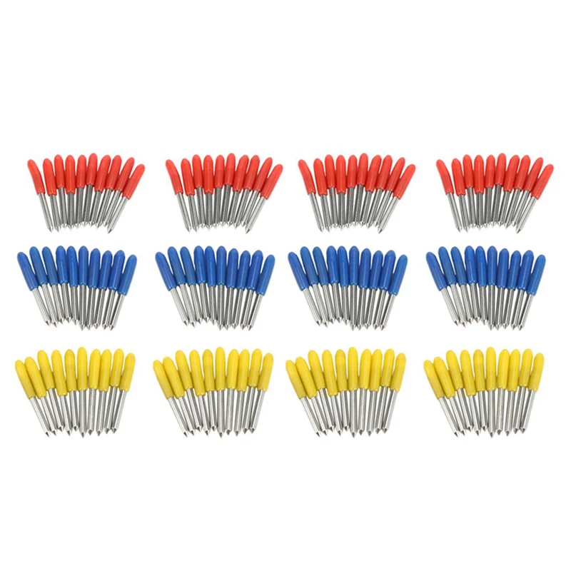 

ABRW-120Pcs 30 45 60 Degree Roland Cutting Plotter Cutter Knife Blades Offset