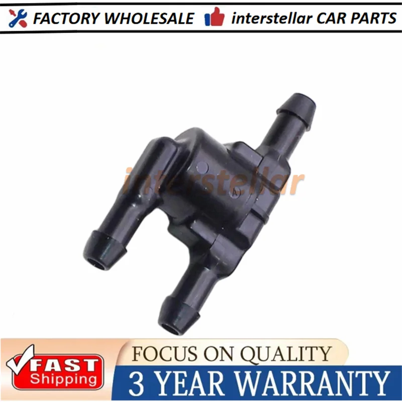 1PC Black Plastic Wiper Washer Windshield Check Valve Right for Toyota Corolla Scion 8532128020 85321-28020 High Quality