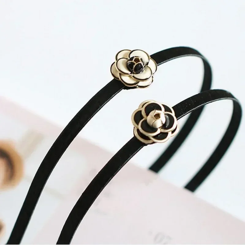 

Beauty Korean Flower Bezel Headwear Women Elegant Headband Girls Bands Vintage Wash Fase Hairband Hoop For Hair Accessories