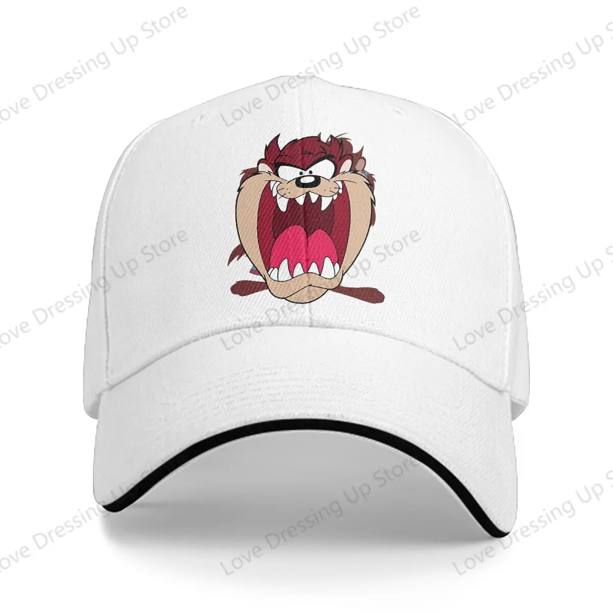 Summer Hip Hop Taz Cartoon Anime Tasmanian Devil Baseball Cap personality Outdoor Running Hat Outdoor sunshade hats Unisex Gift