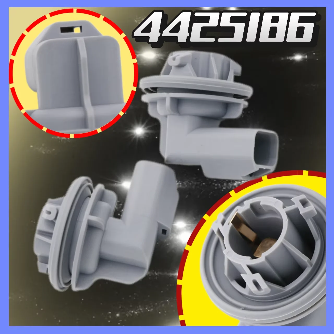 4425186 XS41-13K370-CD Bulb Holder Stop Light Lamp Bulb Socket Fit For Ford Focus MK1 MK2 Rear Brake Stop/Tail lamp/light