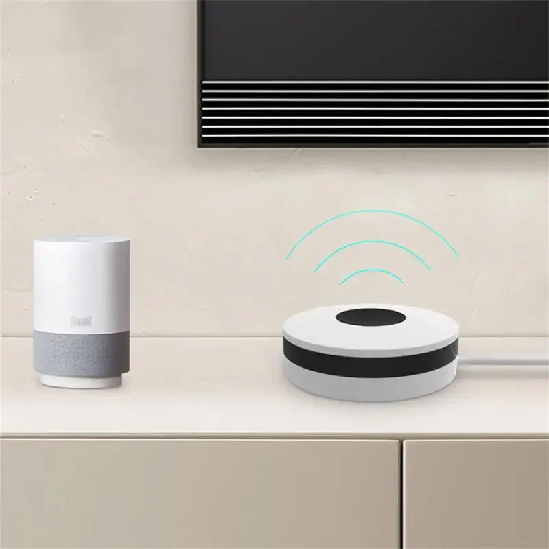 Télécommande universelle intelligente Wifi Tuya, télécommande infrarouge pour climatiseur TV, télécommande vocale