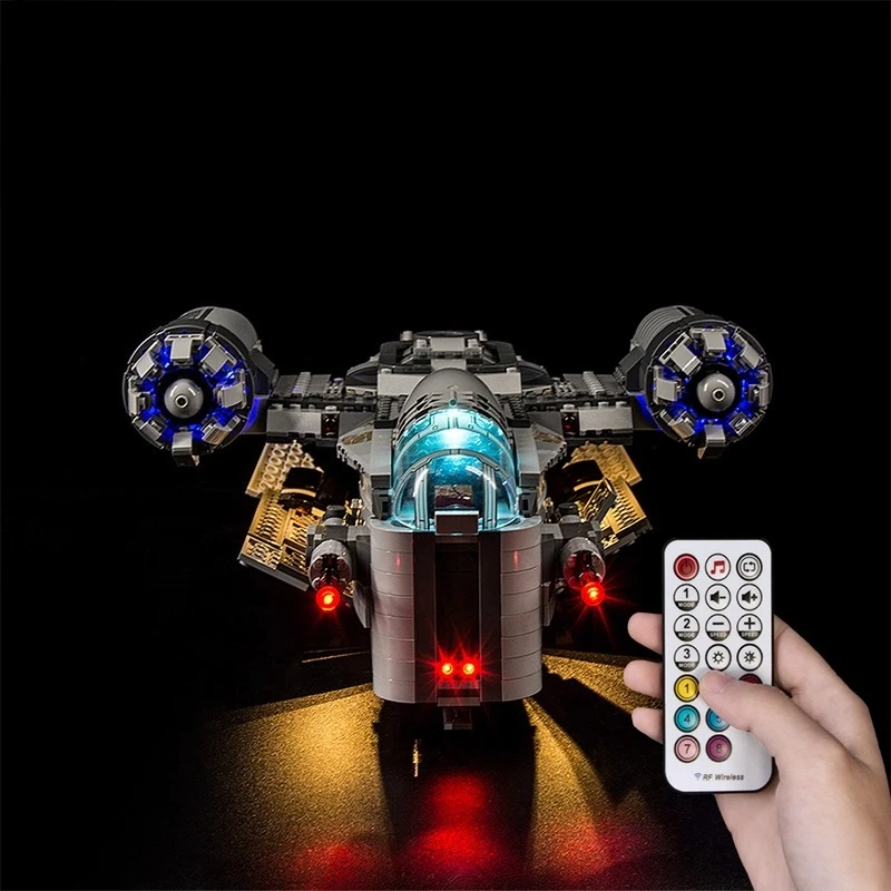 LED Light Set Suitable for LEGO The Razor Crest 75292 Building Blocks (Not Include Model Bricks)