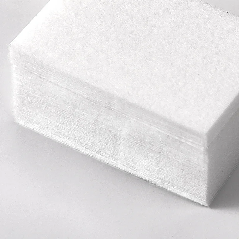 Nail Remover Wipes 500/600pcs Lint Free Cotton Pads Soft & Hard Types Nail Art Cleaning Paper for Gel Polish Manicure Tools