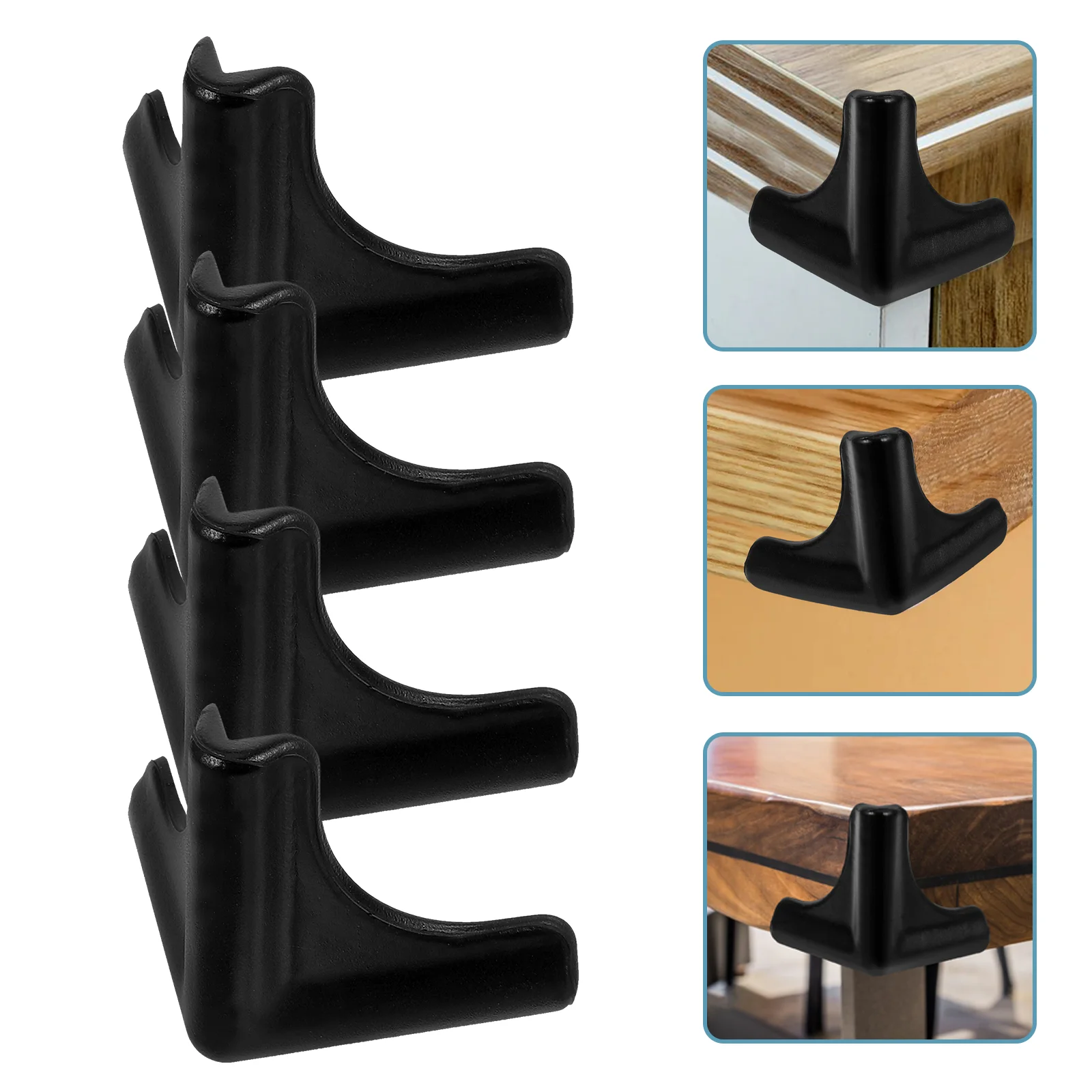 

4 Pcs Anti-collision Corner for Baby Safety Table Guard Child Proof Guards