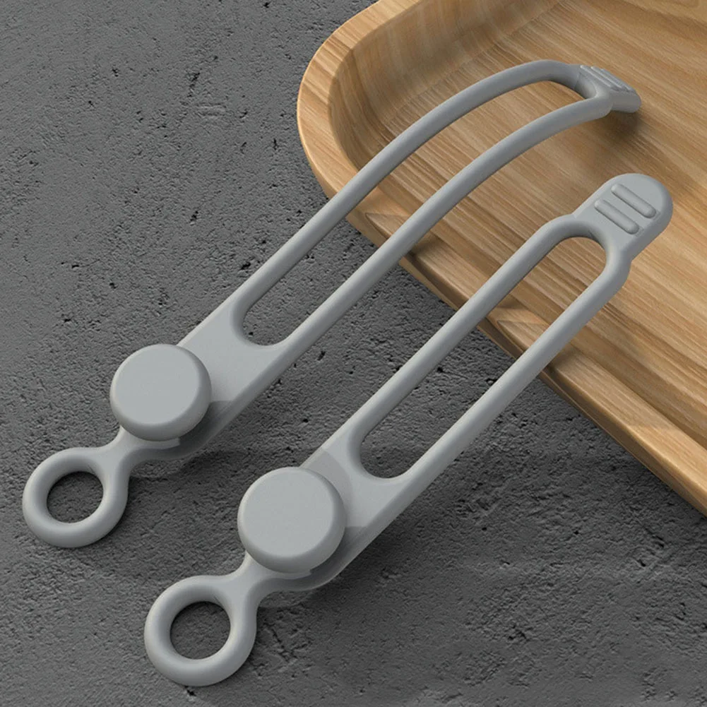 

TFORU-40Pcs Silicone Cable Straps Wire Organizer For Earphone, Audio, Reusable Fastening Cable Ties Cord Organize