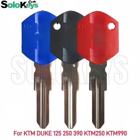 10 개/몫 SOLOKEYS 오토바이 교체 키 KTM KTM250 KTM990 KTM690 KTM390 DUKE 125 250 390 690 990 1190 1050 1290