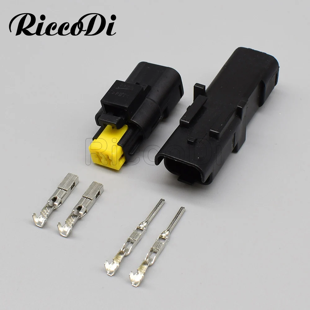 1-20 مجموعات 2 دبوس أنثى ذكر FCI سيارة الاستشعار موصل بدوره ضوء التوصيل FO مصباح المقبس لشاحنة السيارات 211 قطعة 02280081 211PC022S0049 #1