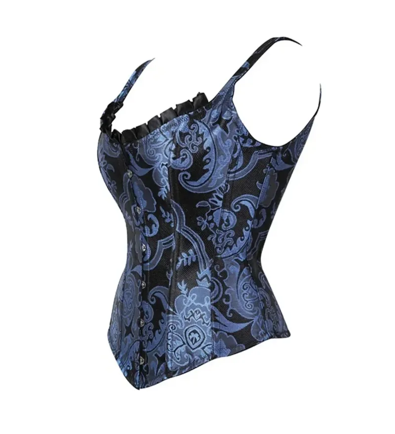 

Корсет женский топ жилет горячий формирователь бюстье корсеты бурлескное белье Overbust винтажный готический корсаж