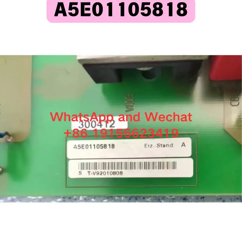 Used A5E01105818 Thyristor trigger board Functional test OK