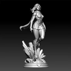 1/24 1/18 reçine Model seti süper güç kız figürü boyasız hiçbir renk RW-1345