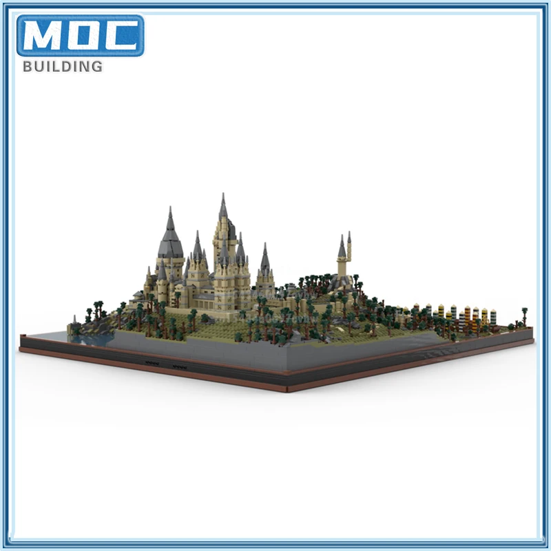 Star Movie Classic Hog wartsCastle Magic Castle MOC Building Blocks  DIY Assemble Large Model collections Bricks Holiday Gifts