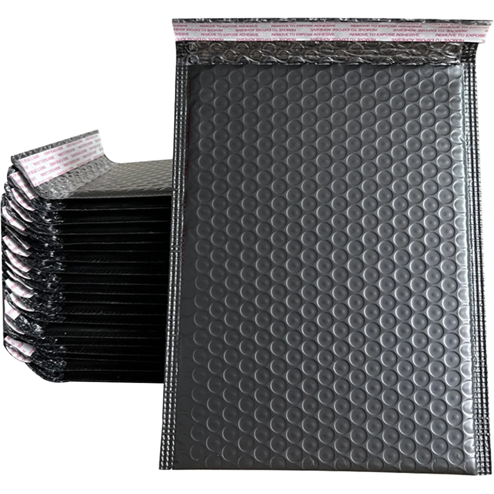 20 sacos dos mailers da bolha dos pces engrossados envelopes acolchoados da transporte para a correspondência pinturas eletrônicas auto selo poeira à prova de vibração