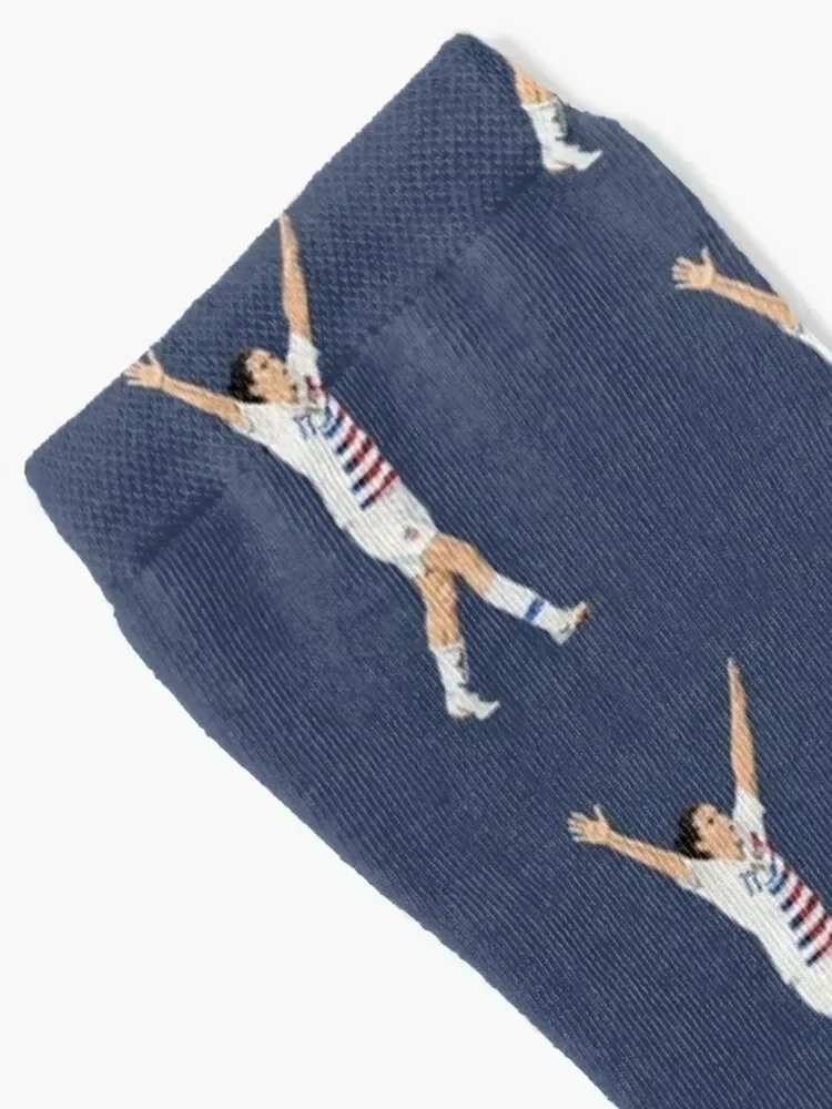 Tobin Heath Jesus Celebration Socks anti slip football kawaii Heating sock Socks Ladies Men's