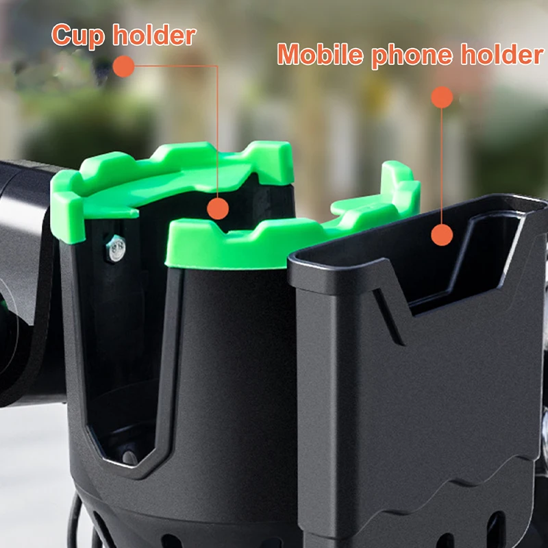 Multifunctional 2-in-1 Water Cup Holder Mobile Phone Holder Multi Function Holder Bicycle Stroller Holder Water Cup Holder