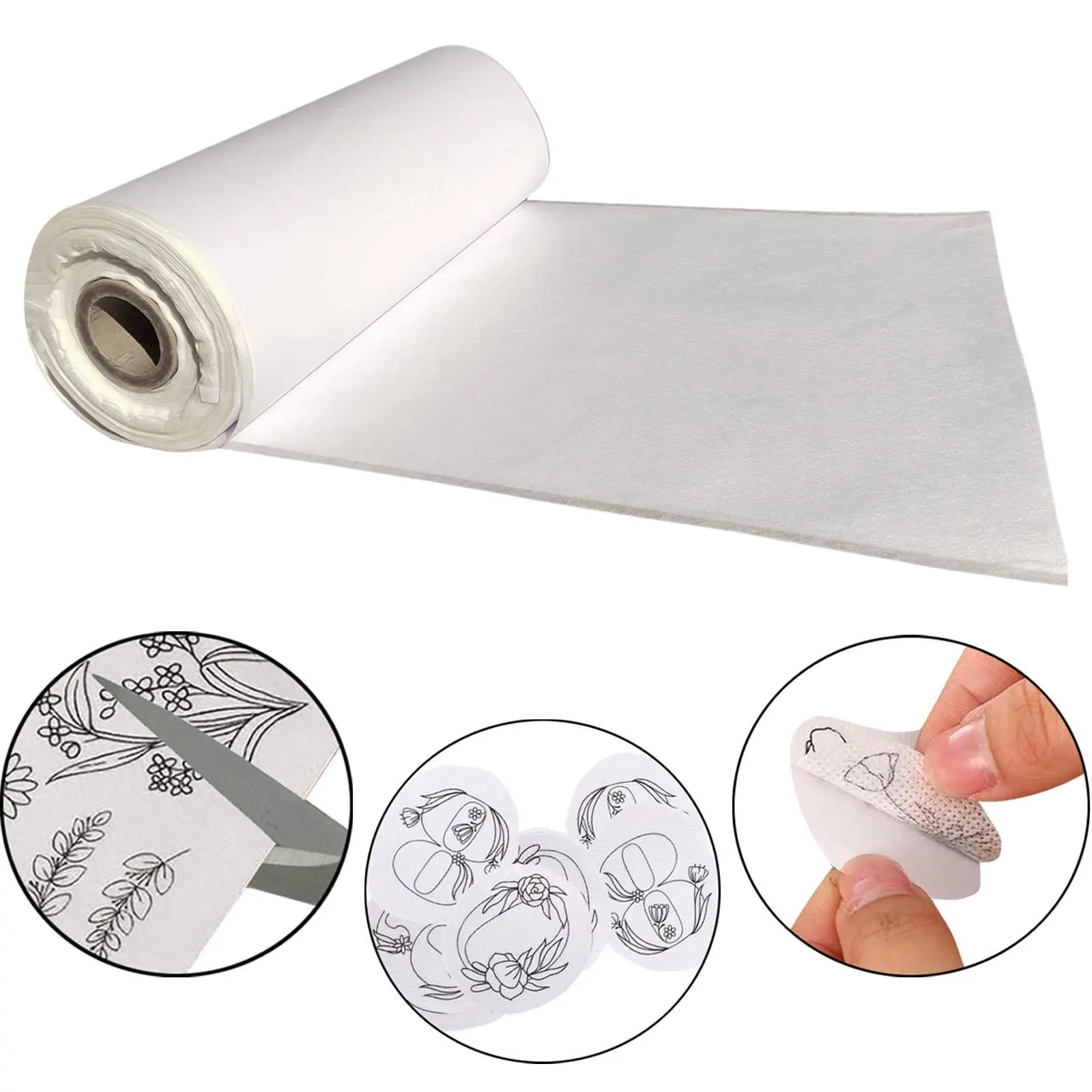 

Embroidery Stabilizer Backing Wash Away Embroidery Stabilizer for Hats Jeans