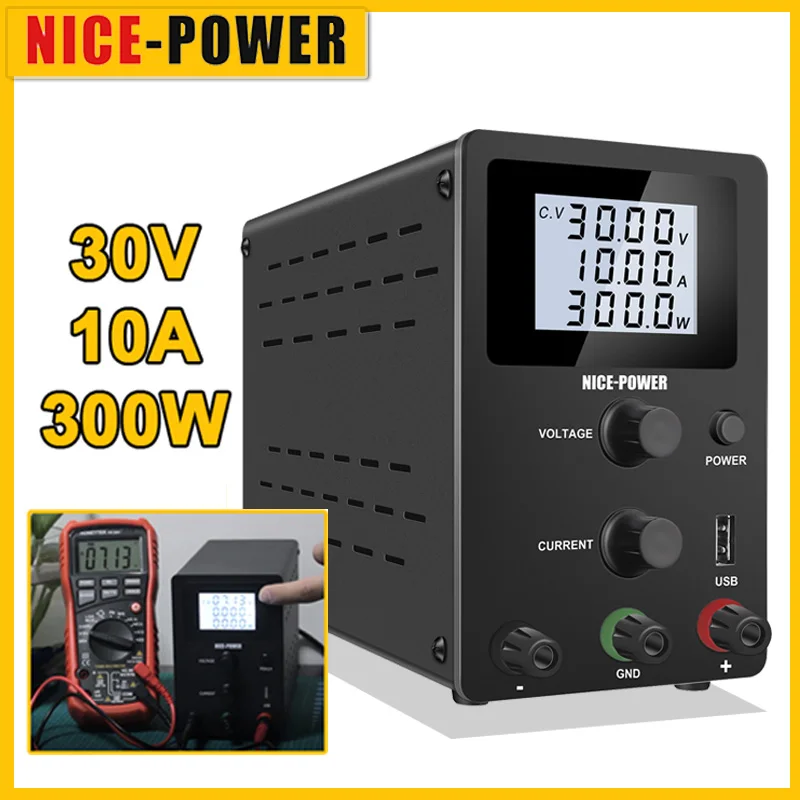 

30 В 60 В 120 В Регулируемый источник питания постоянного тока ЖК-дисплей Лабораторный импульсный регулятор напряжения для зарядки аккумулятора Электролиз гальваники