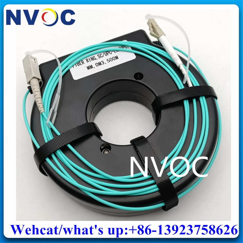 

OS1 OS2 OM1 OM2 OM3 OM4 FC-FC 1.5KM FTTH 1500M OTDR Launch Box Faser Ring Single/Multi Mode Bare Fiber Test Optic Reel