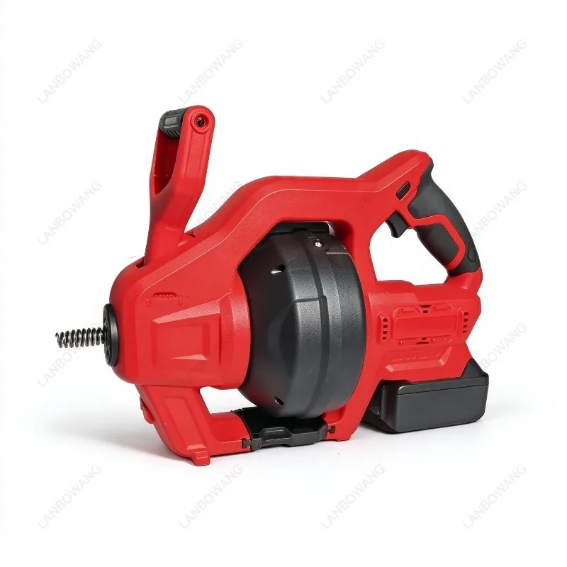 Professional Electric Sewer Dredging Tool for Toilet Sink Blockage Household Pipe Cleaning and Drainage Maintenance Work