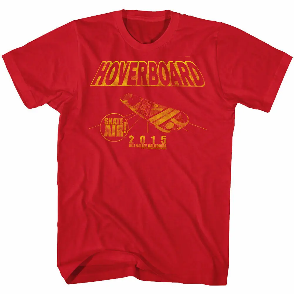 Back To The Future Movie Hoverboard Skate Air 2015 Hill Valley Men's T Shirt