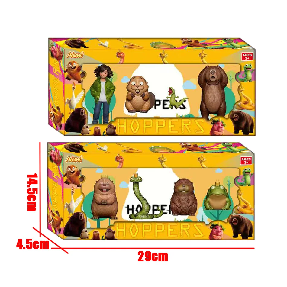 

with box Hoppers Mabel King George Mayor Jerry Action Figures Toys Action Figures Dolls Toys Gift for Kids