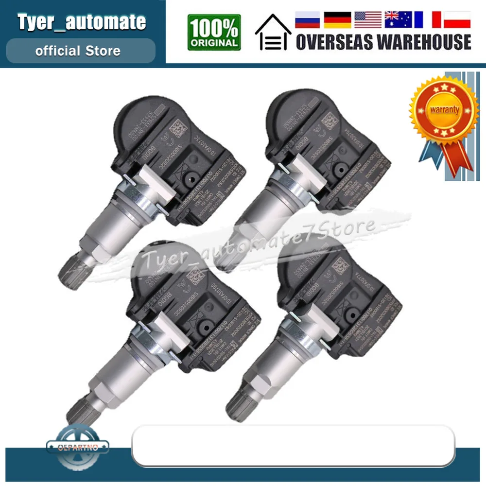 TMPS FOR 2012 2013 2014 2015 2016 HYUNDAI I30 (GD) TIRE PRESSURE SENSOR HYUNDAI TPMS 433MHz 52933-3N100 52933-2M650 52933-B1100
