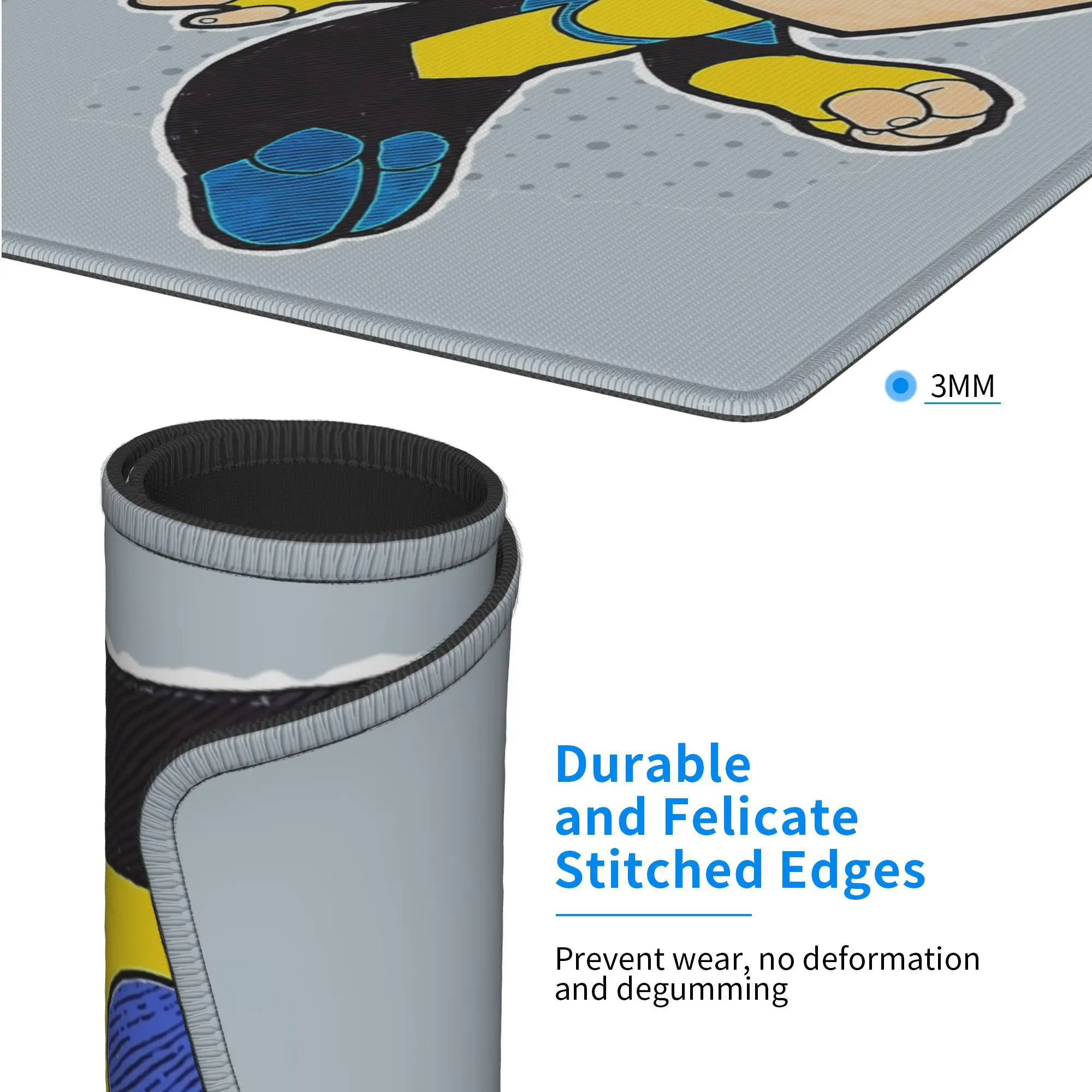 Alas Mouse Keyboard Invincible Chibi Omniman Alas Mousepad Gaming Kain Gamer