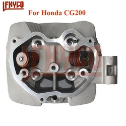 Motorcycle Cylinder Head Valve Kit 200cc for Honda ZongShen CG 200 CG200 Air Cooled Vertical Motorbike ATV Dirt Bike Engine Part