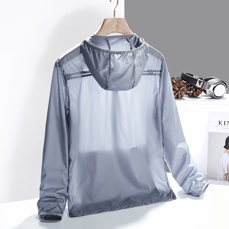 Camping Jacket Men Women Sun Protection Clothing Fishing Hunting Clothes Quick Dry Skin Windbreaker With Pocket