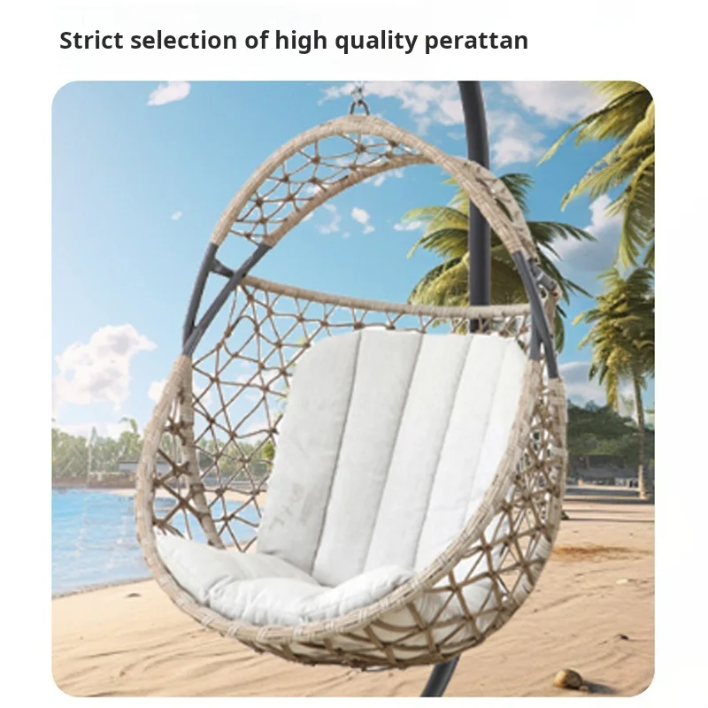 Outdoor Bird's Nest Swing Basket Swing Chair for Home Balcony Garden Romantic Swing Chair