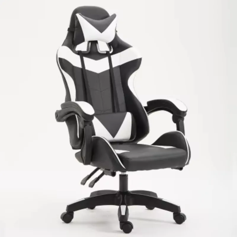

Silla Gamer Racing Rgb Massage Gaming Chairs Wholesale Cheap Pvc Leather Led Computer Game Chair Without Footrest