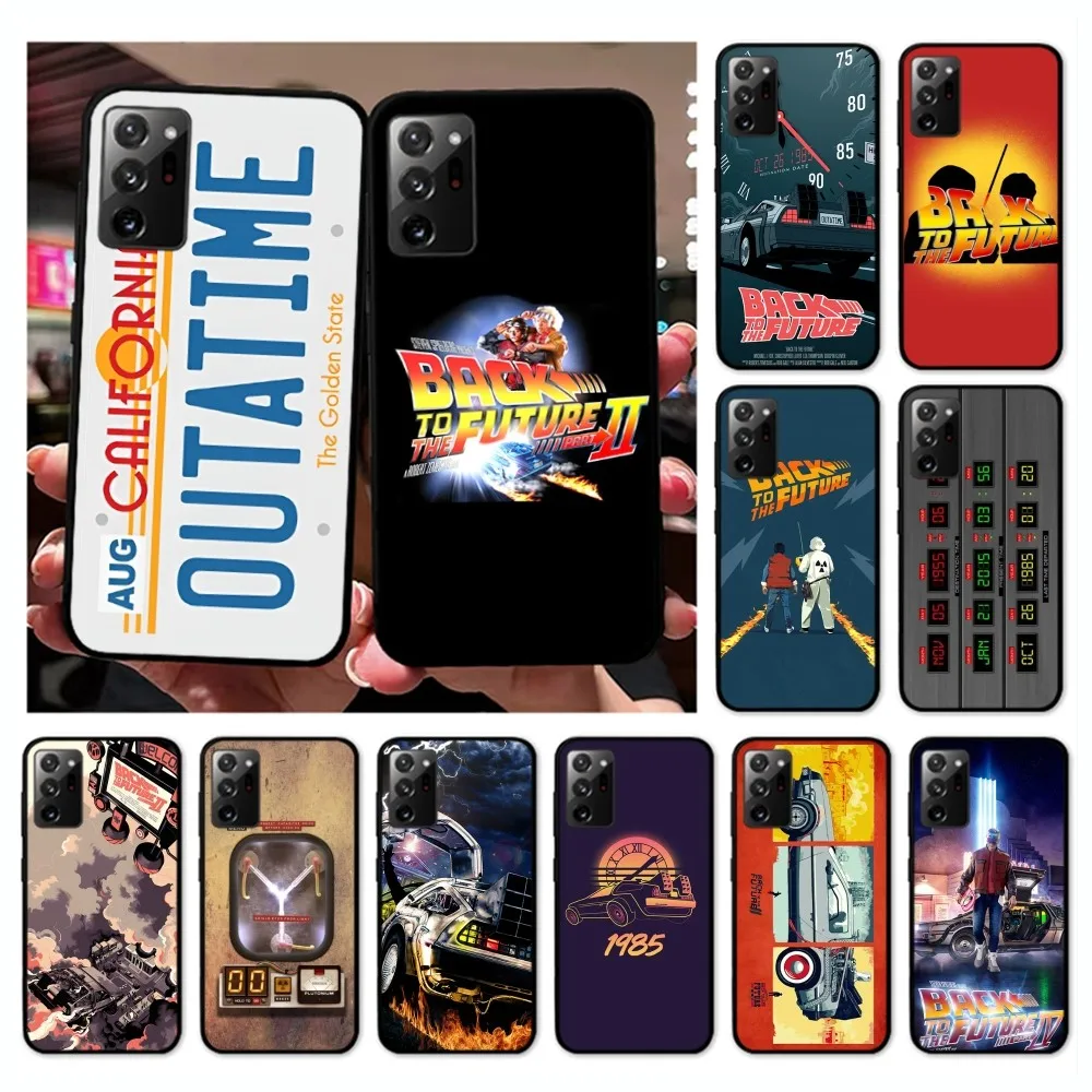 Back To The Future Movie Phone Case For Samsung Note 8 9 10 20 Pro Plus Lite M 10 11 20 30 21 31 51 A 21 22 42 02 03