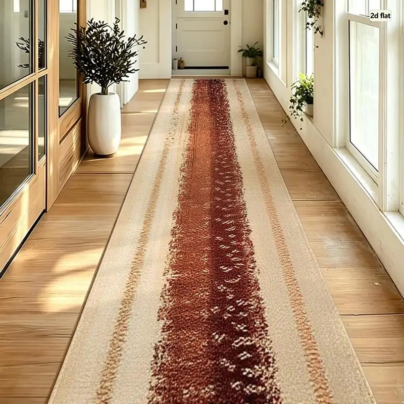 1PC Woven Earth Area Rug, Soft And Comfortable, All Seasons, Lightweight Easy Care, Home Decor, Room Decor, Autumn, Winter, Living Room, Bedroom, Entryway