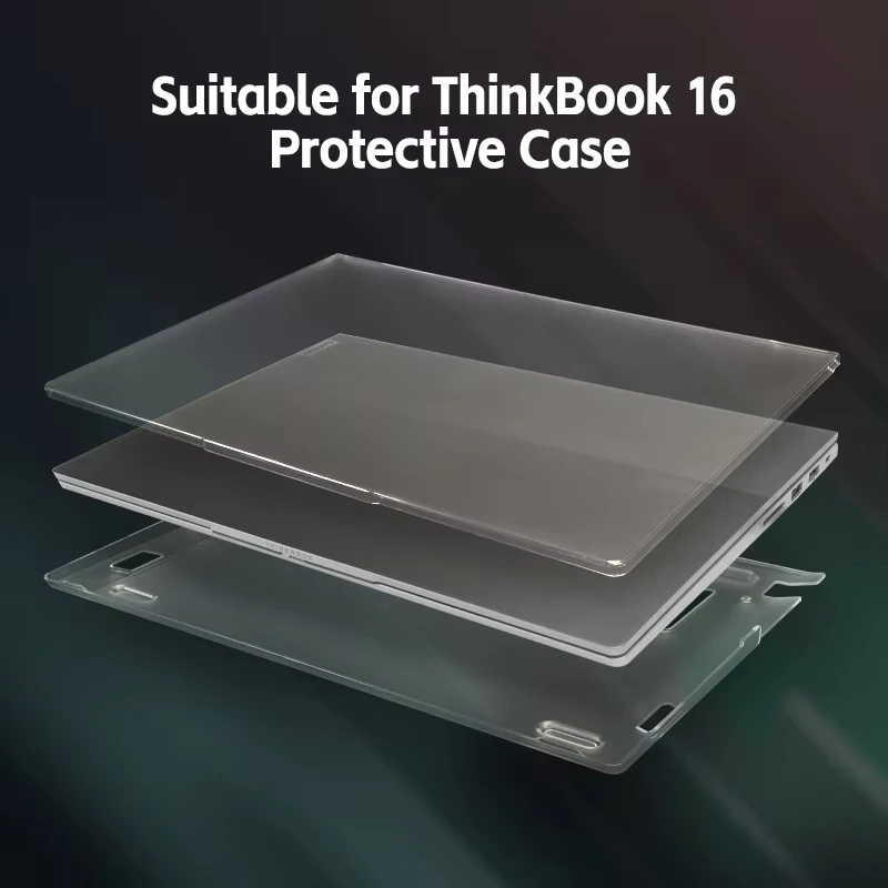 Matte Transparent Laptop Case For Lenovo ThinkBook 16/14+ Light & Thin Scratch Resistant PC Material Hard Protective Case