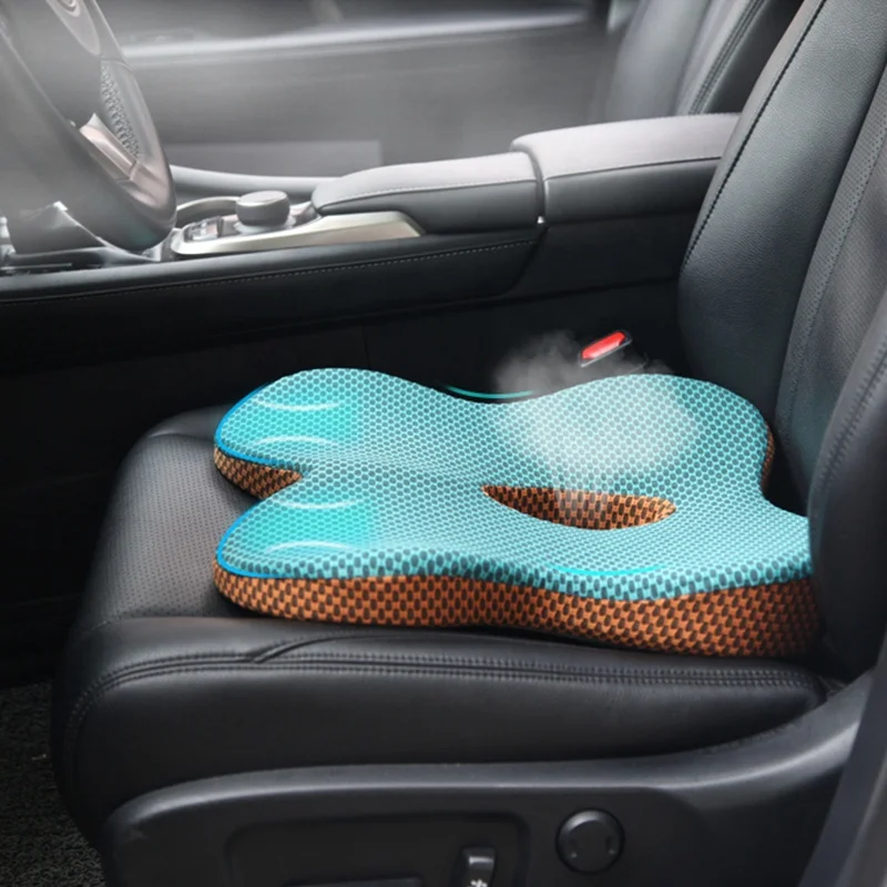 Wholesale Office Seat Cushion for Hip Hemorrhoids Memory Foam  for Back Pain Relief Cushion