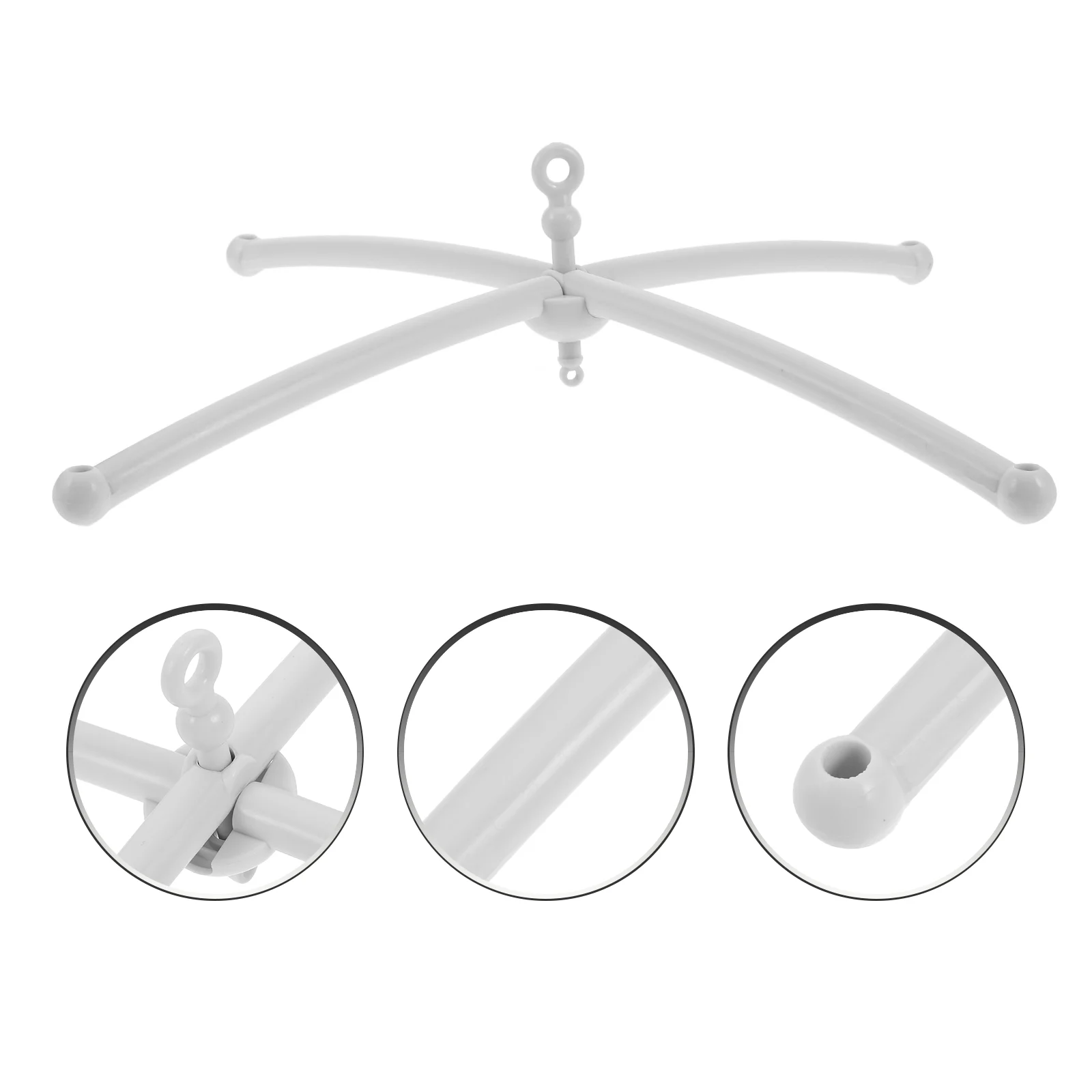 Soporte colgante móvil para cuna de bebé, soporte para campana para cama de bebé, Moisés, juguetes, estante colgante, brazo móvil para cuna, música Diy para bebé D