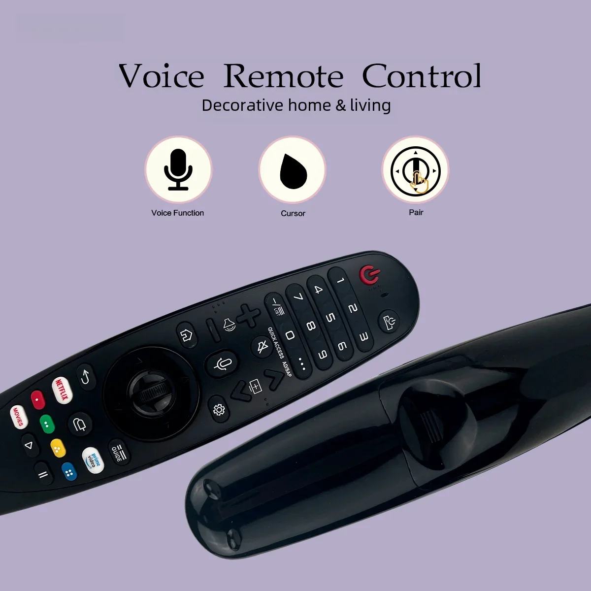 Voice Magic Remote for LG OLED Smart TV 2018 2019 2020 Magic Remote Replacement AN-MR20GA MR19BA MR18BA, with Pointer Function