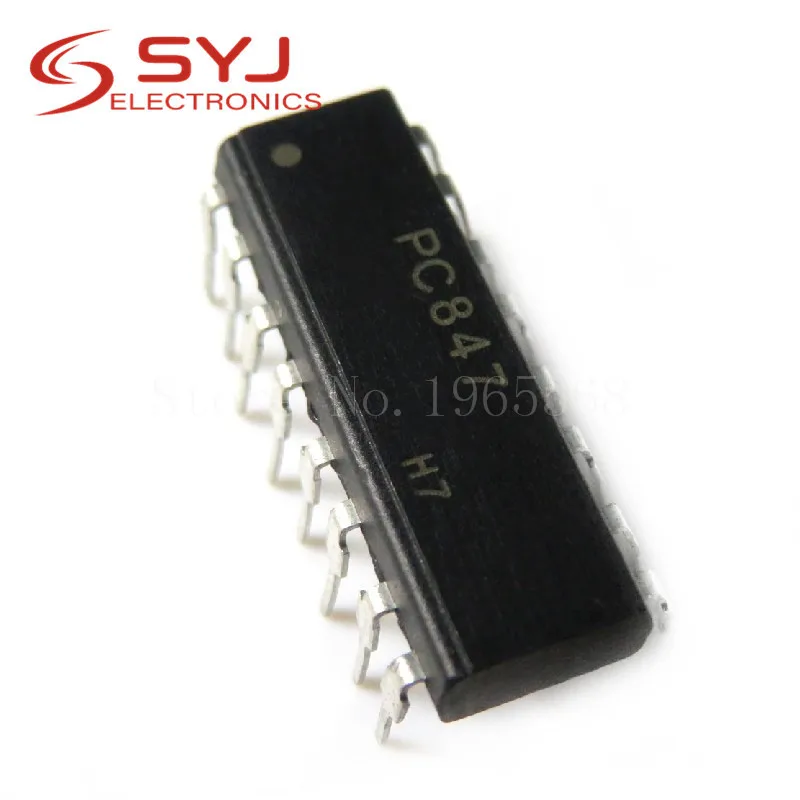 10 teile/los pc847 847 ltv847 LTV-847 dip-16 SMD-16 auf Lager