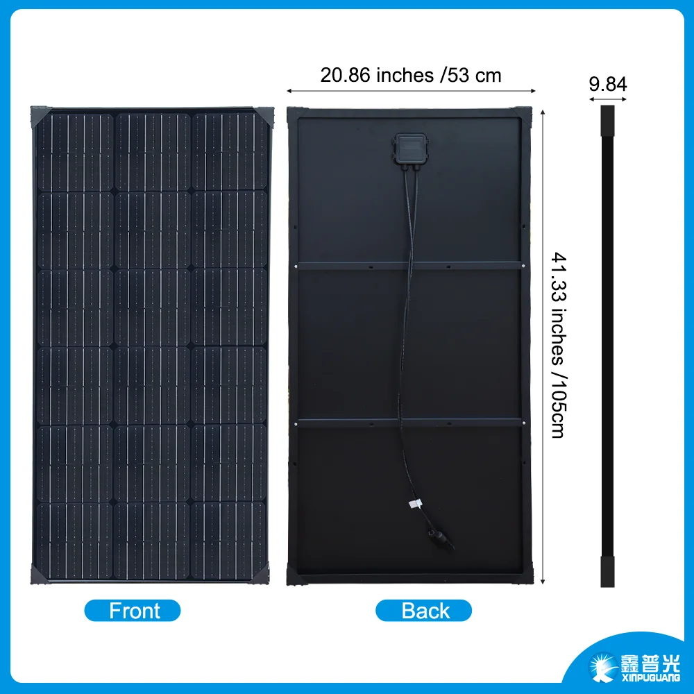 Solar Panel Panele słoneczne WUZECK lekkie 18V 100W 1-10 PV moduł panelu słonecznego 200W 300w 400W 500W 600W 1000W komórka do domu samochód łodzi Rv